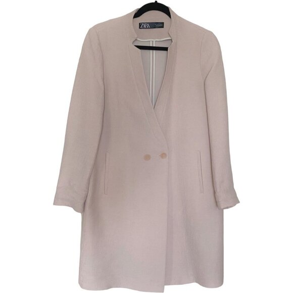 Zara Jackets & Blazers - Zara pink coat  Size S